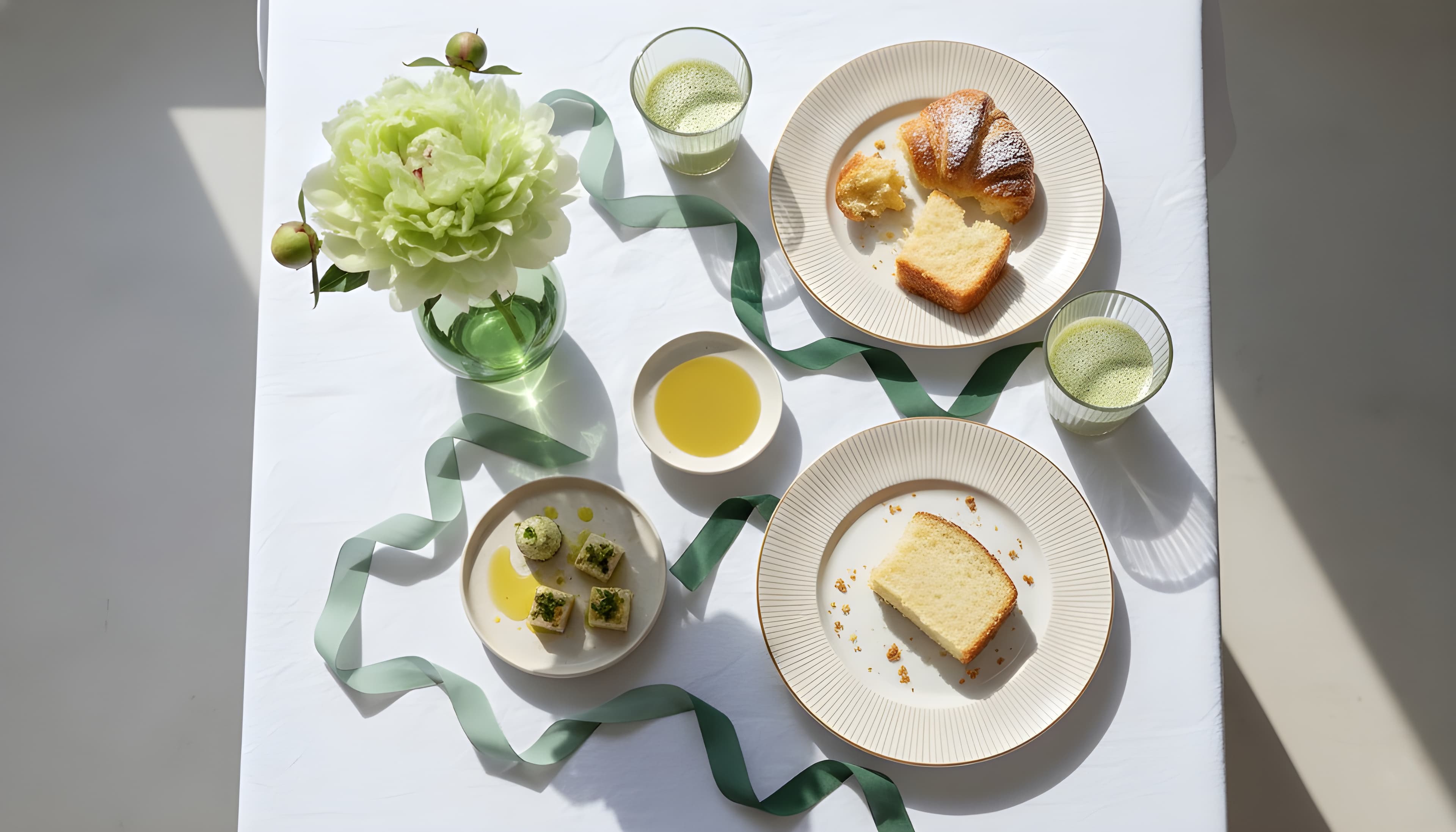 Living room with gray armchair and two-seater sofa